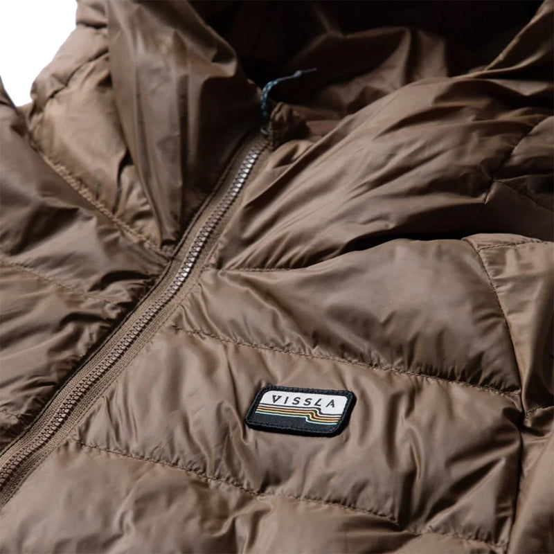 Load image into Gallery viewer, Vissla Pacific Packable Eco Puff Hooded Zip-Up Jacket
