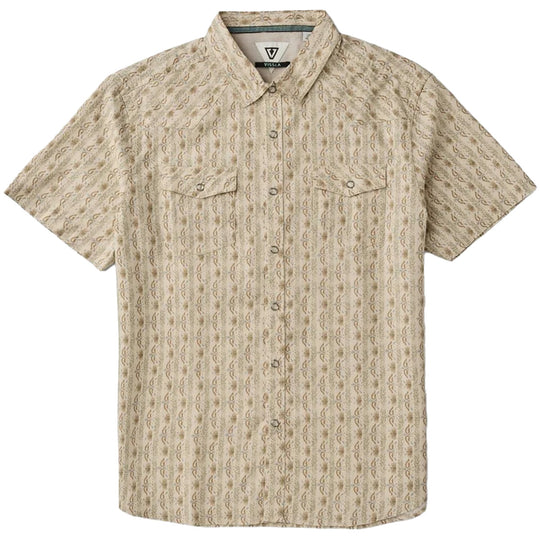 Vissla Out West Short Sleeve Button-Up Shirt