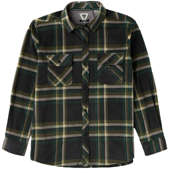 Vissla Eco-Zy Polar Long Sleeve Button-Up Flannel Shirt