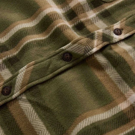 Vissla Eco-Zy Polar Long Sleeve Button-Up Flannel Shirt 4