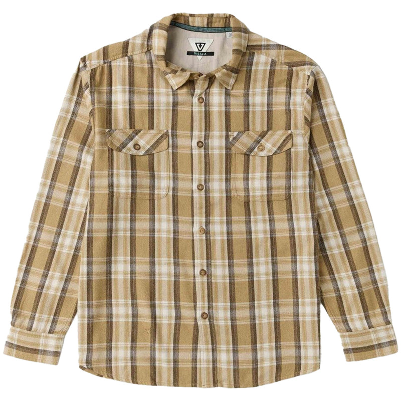 Load image into Gallery viewer, Vissla Coast Lightweight Long Sleeve Button-Up Eco Flannel Shirt
