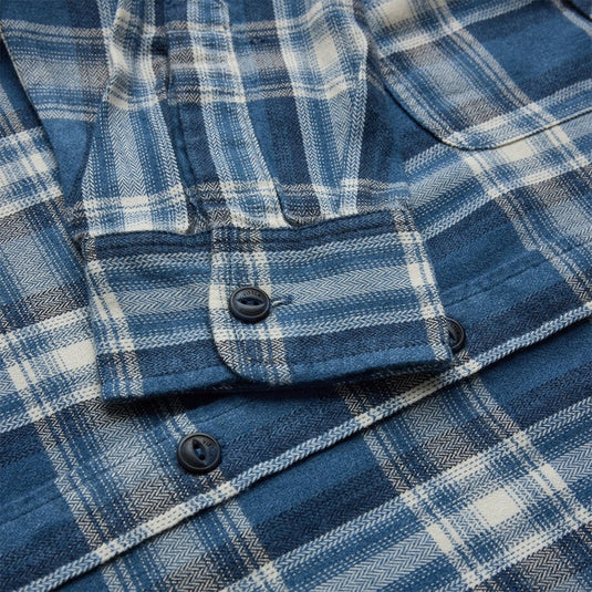 Vissla Coast Lightweight Long Sleeve Button-Up Eco Flannel Shirt