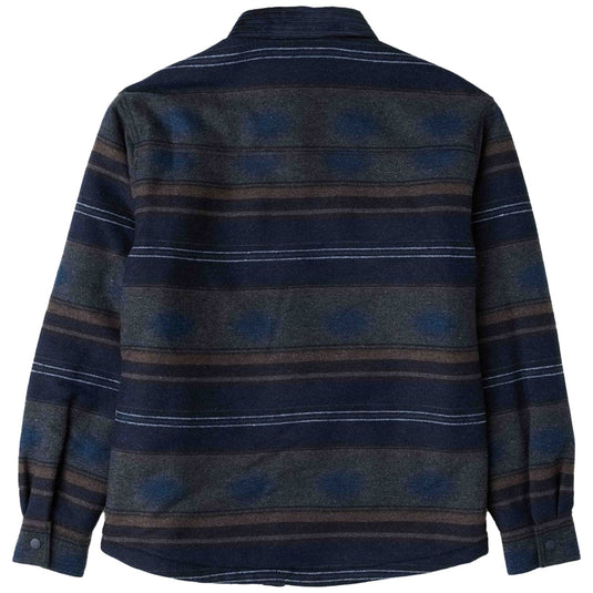 Vissla Wolf Sherpa Snap-Button Shirt Jacket