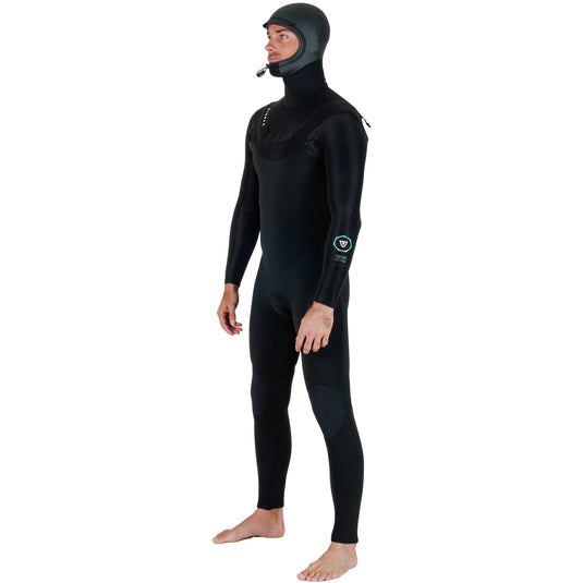 Vissla New Seas 4/3 Hooded U-Zip Wetsuit