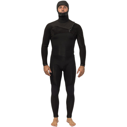 Vissla High Seas II 4/3 Hooded Chest-Zip Wetsuit