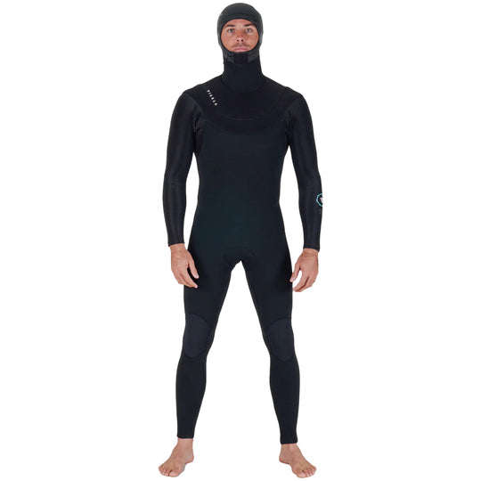 Vissla New Seas 5/4 Hooded U-Zip Wetsuit