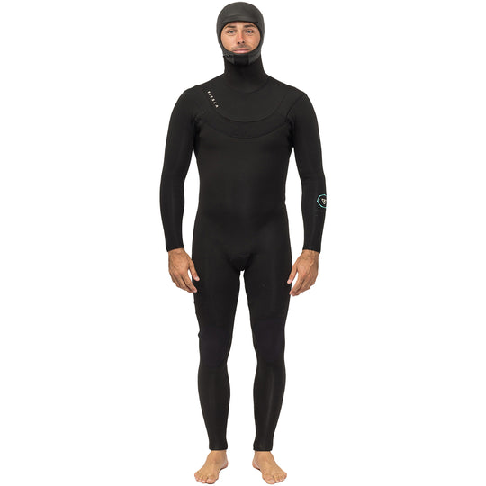 Vissla New Seas 5/4 Hooded V-Zip Wetsuit