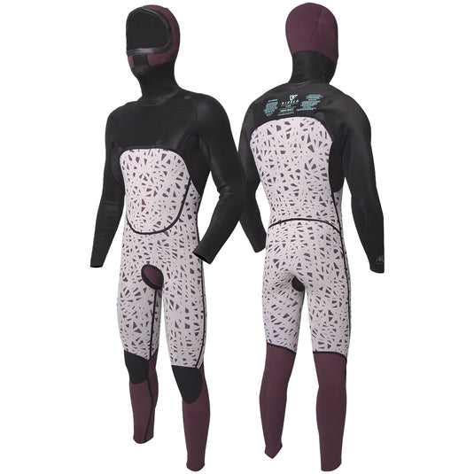 Vissla High Seas II 5/4 Hooded Chest-Zip Wetsuit