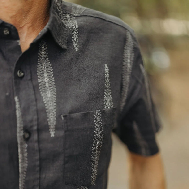 Load image into Gallery viewer, Vissla Seaside Eco Short Sleeve Button-Up Shirt
