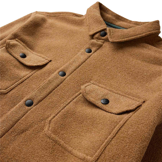 Vissla Looper Terry Eco Long Sleeve Button-Up Shirt