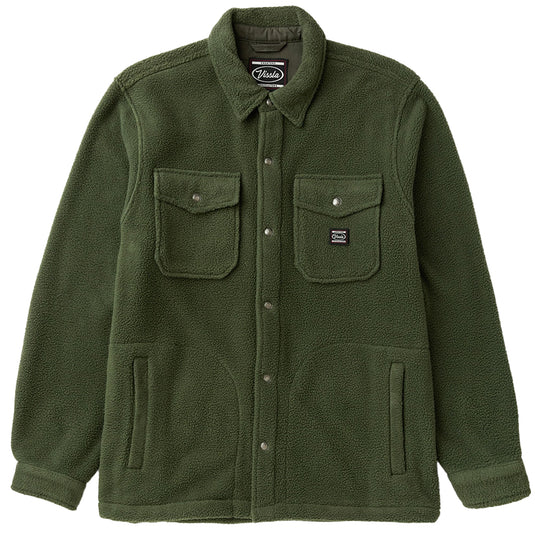 Vissla Peaks Sherpa Solid Eco Long Sleeve Button-Up Shirt 1