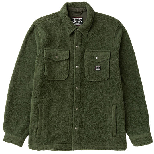 Vissla Peaks Sherpa Solid Eco Long Sleeve Button-Up Shirt