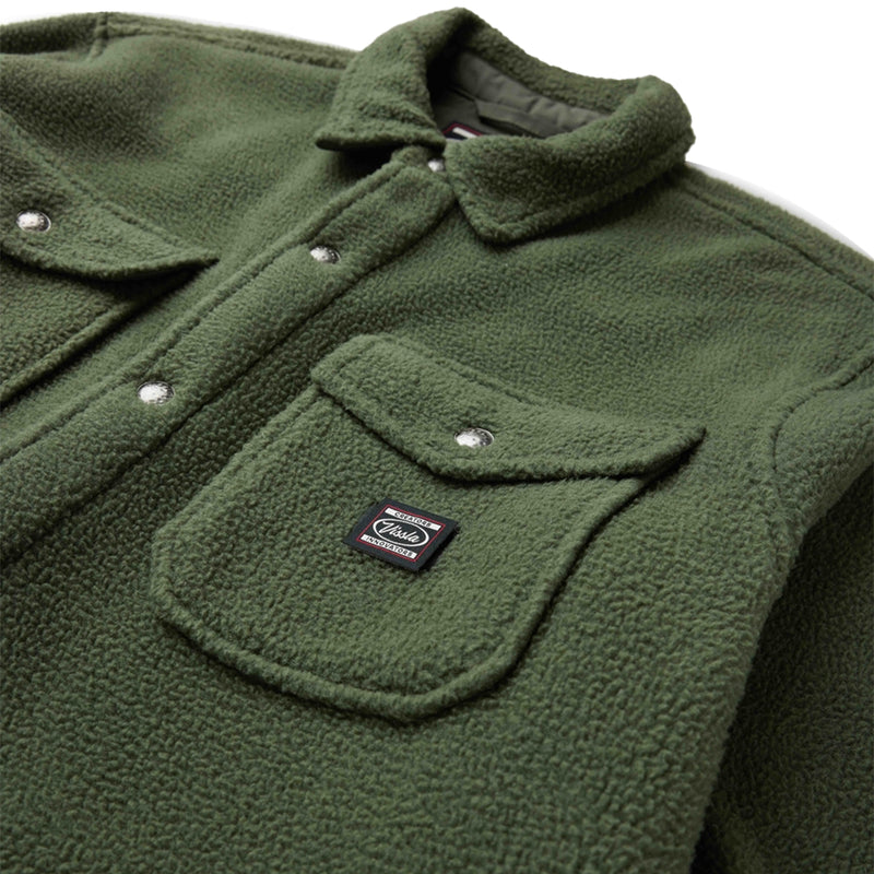 Load image into Gallery viewer, Vissla Peaks Sherpa Solid Eco Long Sleeve Button-Up Shirt 3
