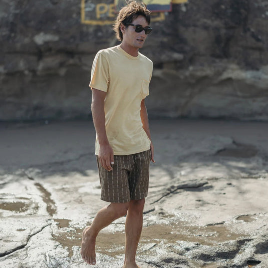 Vissla Solid Sets Cosmic Wash Pocket T-Shirt