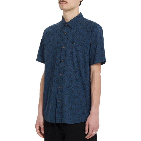 Volcom Scaler Stone Short Sleeve Button-Up Shirt 3