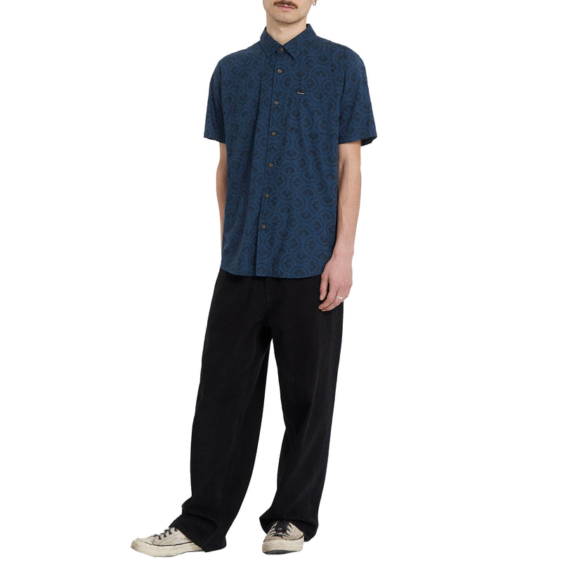 Load image into Gallery viewer, Volcom Scaler Stone Short Sleeve Button-Up Shirt 5
