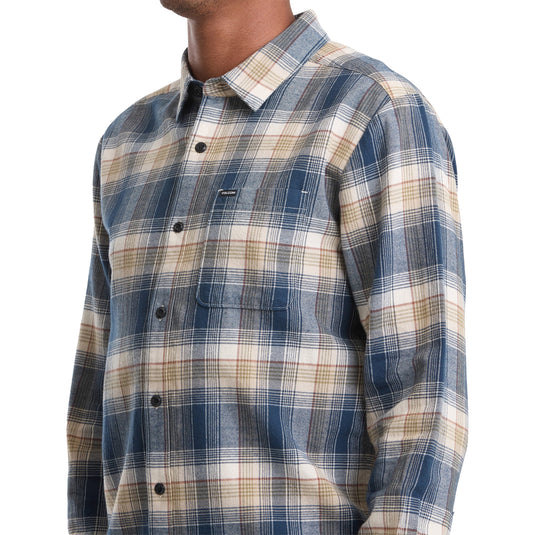 Volcom Caden Plaid Long Sleeve Button-Up Flannel Shirt 4