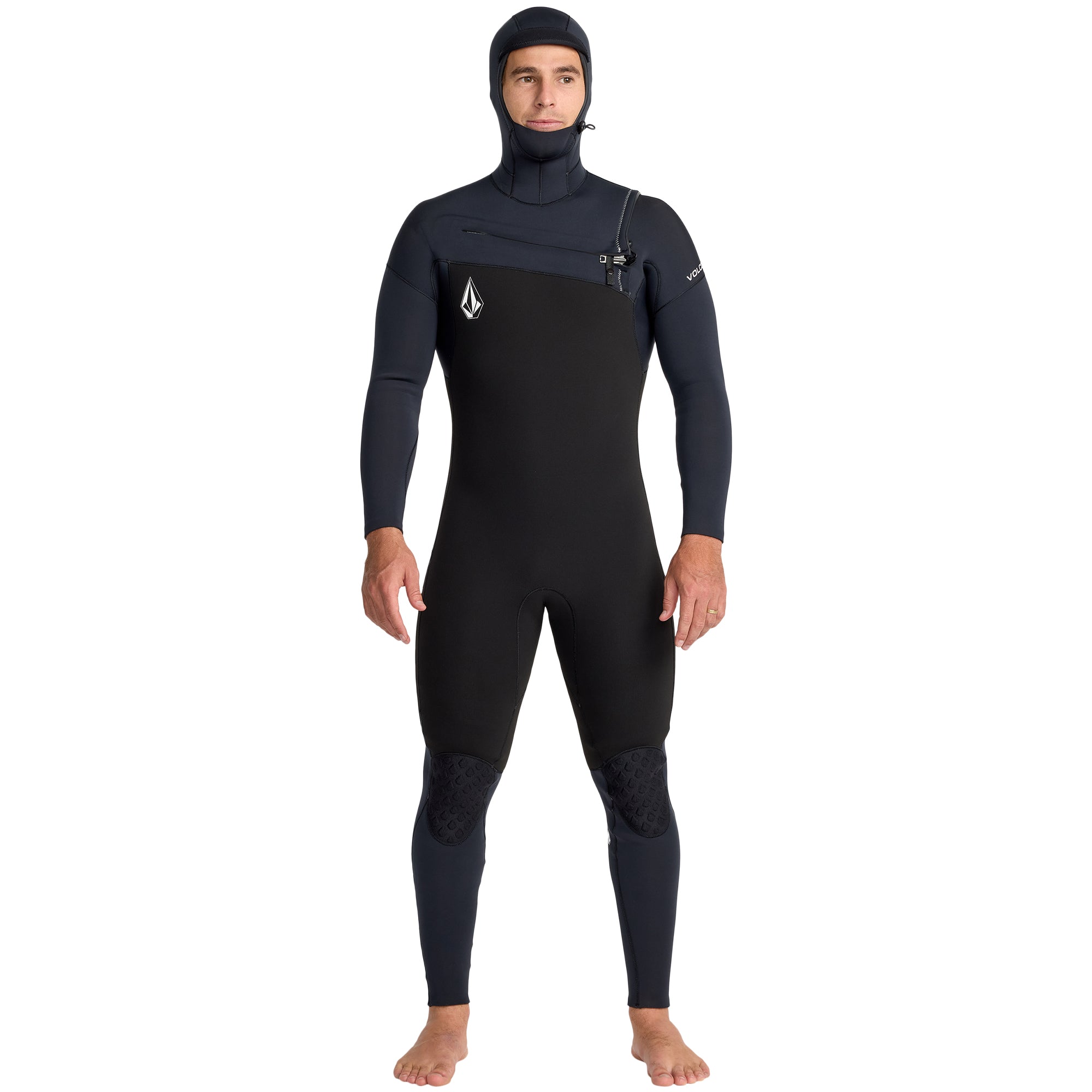 <kurin>VOLCOM modulator wetsuit ブラック Volcom Modulator 5/4/3 Hooded Chest-Zip Wetsuit – Cleanline Surf