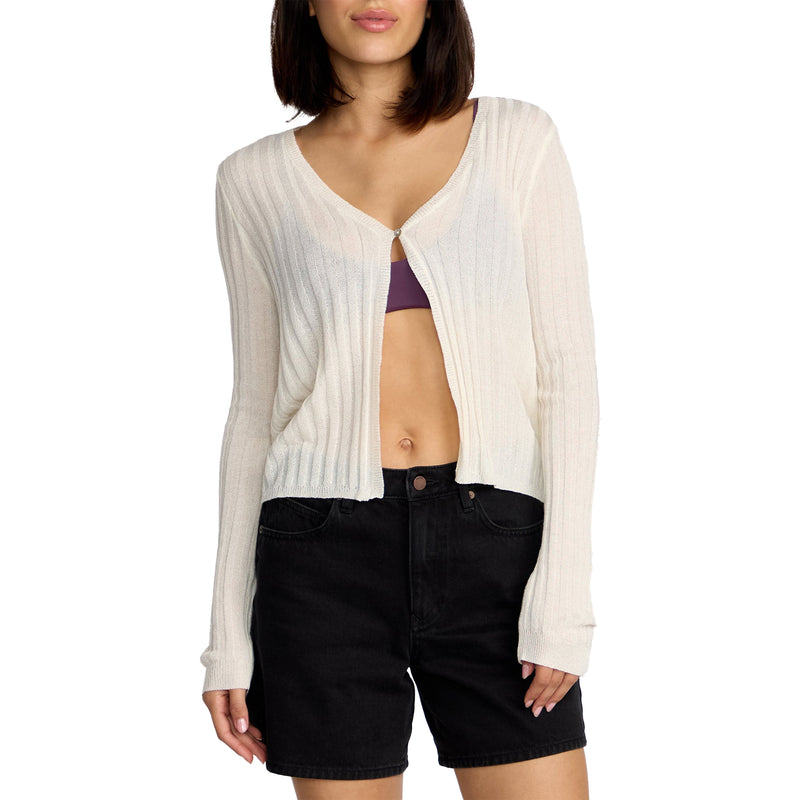 Load image into Gallery viewer, Volcom Women's Pulp Stitchin Cardi Sweater
