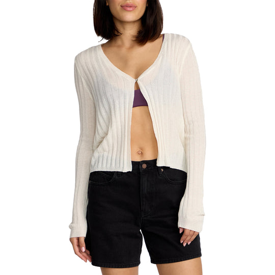 Volcom Women's Pulp Stitchin Cardi Sweater