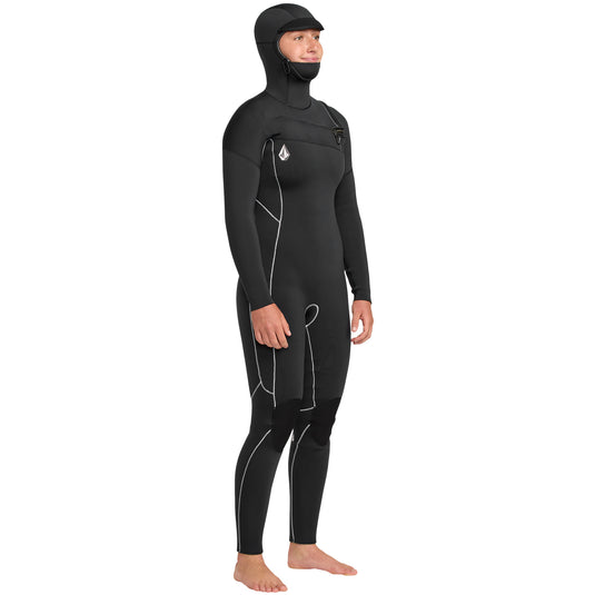 Volcom Women's Modulator 5/4 Hooded Chest-Zip Wetsuit