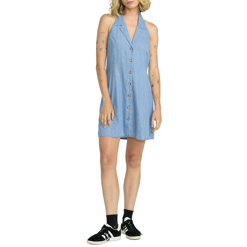 Load image into Gallery viewer, Volcom Women&#39;s Saweet Talker Mini Dress
