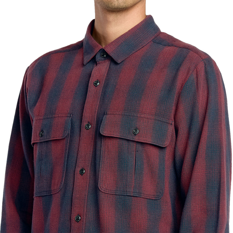 Load image into Gallery viewer, Volcom Shadowstone Long Sleeve Button-Up Flannel Shirt
