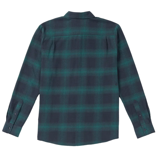 Volcom Netastone Long Sleeve Button-Up Flannel Shirt