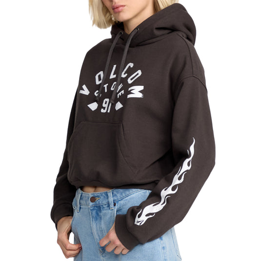 Volcom Women's 1991 Mini Pullover Hoodie