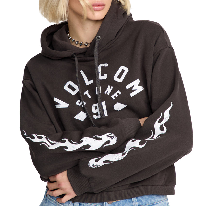 Load image into Gallery viewer, Volcom Women&#39;s 1991 Mini Pullover Hoodie
