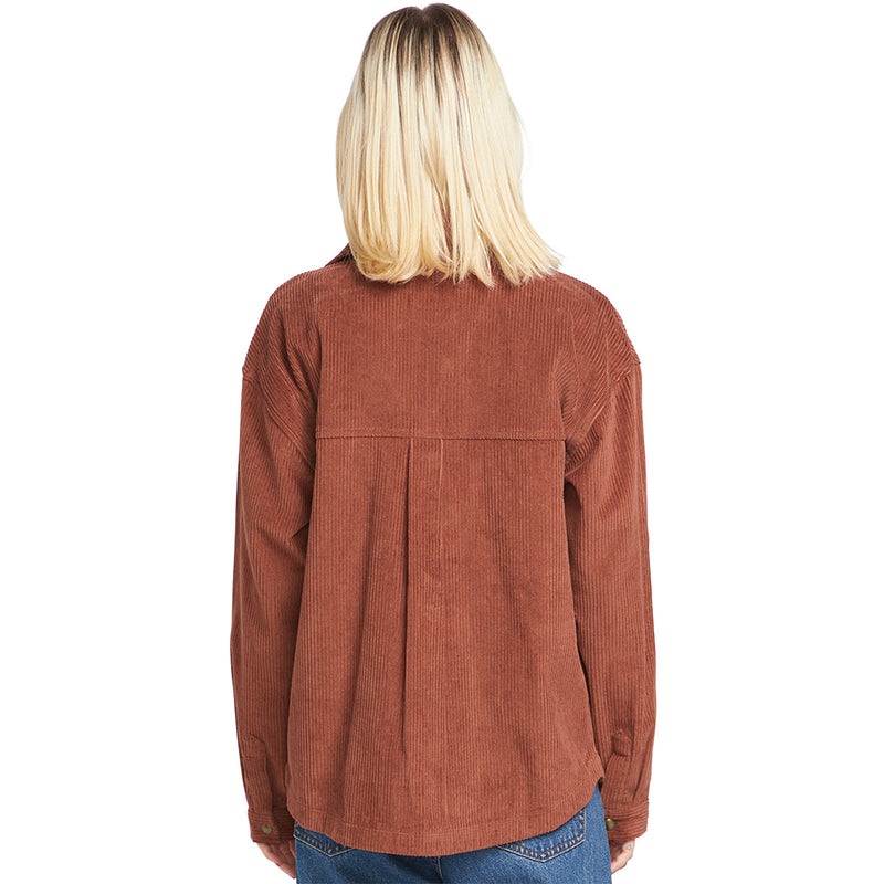 Load image into Gallery viewer, Volcom Women's Power Cord Shacket Jacket
