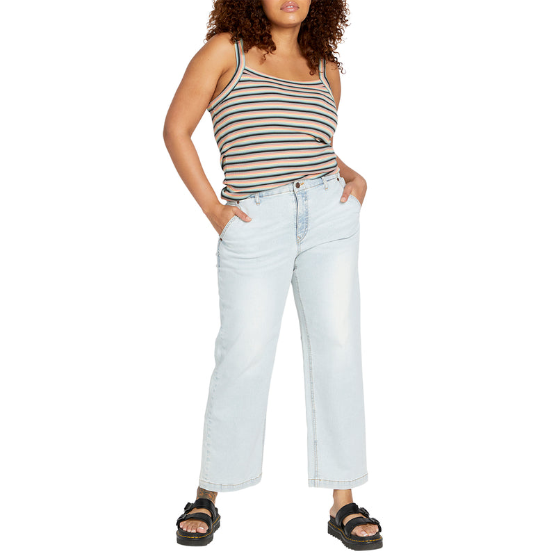 Load image into Gallery viewer, Volcom Women's 1991 Stoned Low Rise Jeans
