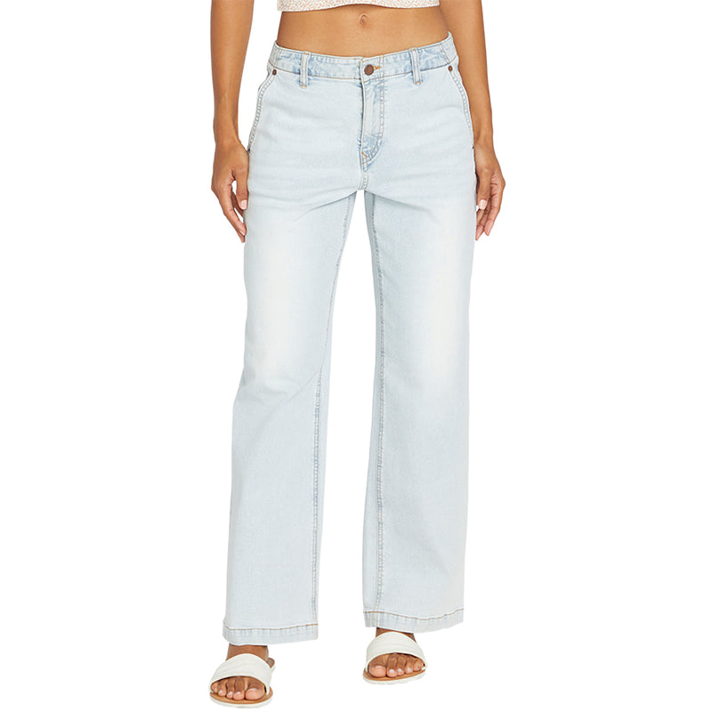 Load image into Gallery viewer, Volcom Women&#39;s 1991 Stoned Low Rise Jeans
