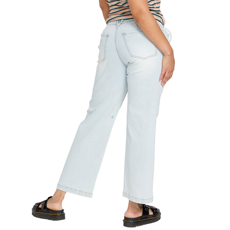 Load image into Gallery viewer, Volcom Women's 1991 Stoned Low Rise Jeans
