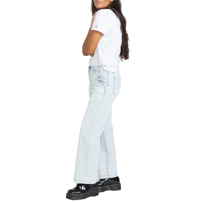 Load image into Gallery viewer, Volcom Women's 1991 Stoned Low Rise Jeans
