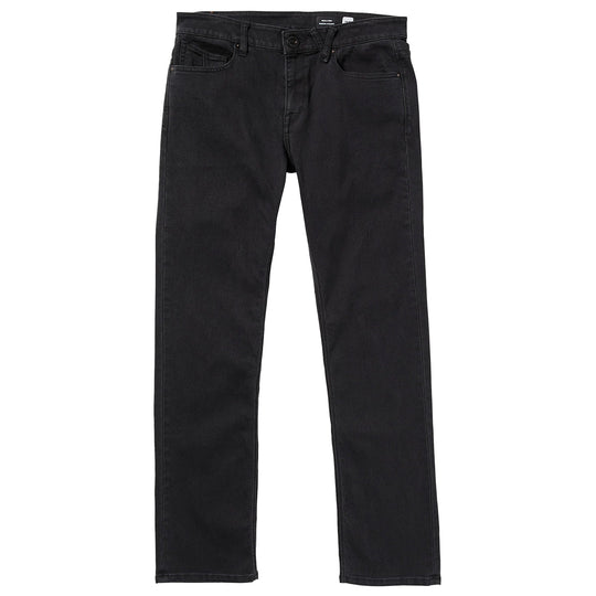 Volcom Solver Modern Fit Denim Jeans - Black Out