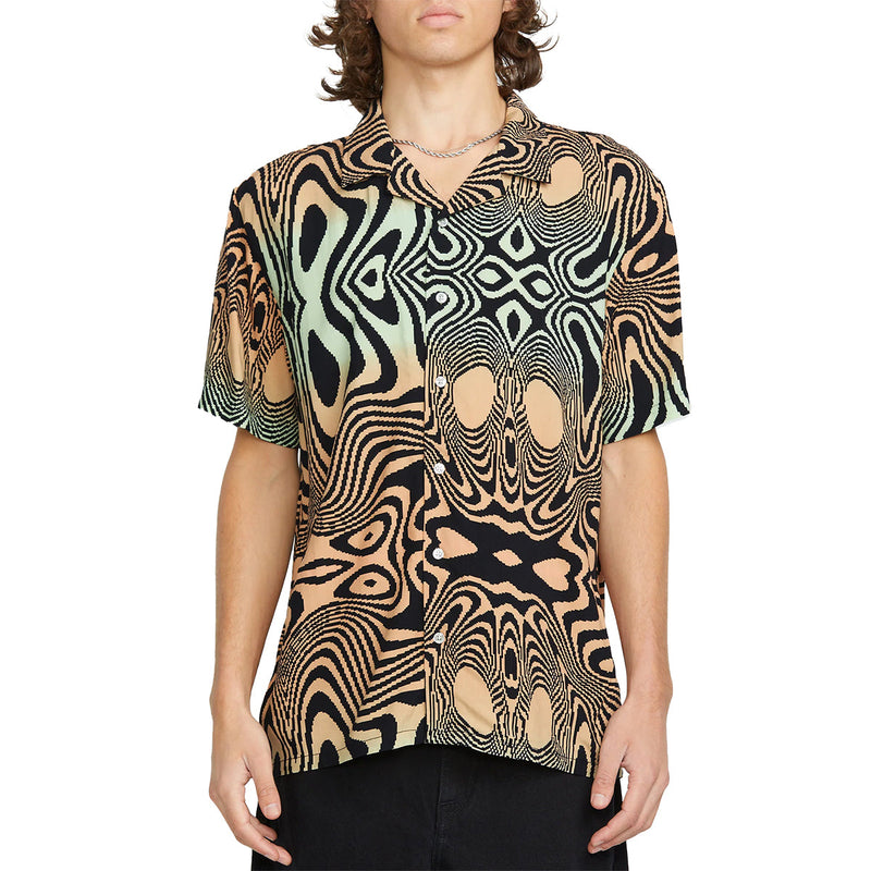 Load image into Gallery viewer, Volcom Filip Rygalski Short Sleeve Button-Up Shirt
