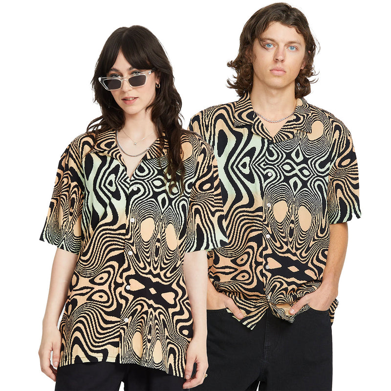 Load image into Gallery viewer, Volcom Filip Rygalski Short Sleeve Button-Up Shirt
