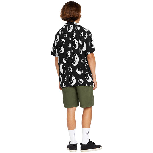 Volcom Purestone Short Sleeve Button-Up Shirt 4