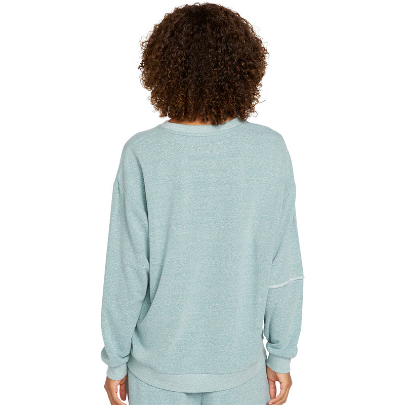 Load image into Gallery viewer, Volcom Women's Lived In Lounge Frenchie Crew Sweatshirt 3
