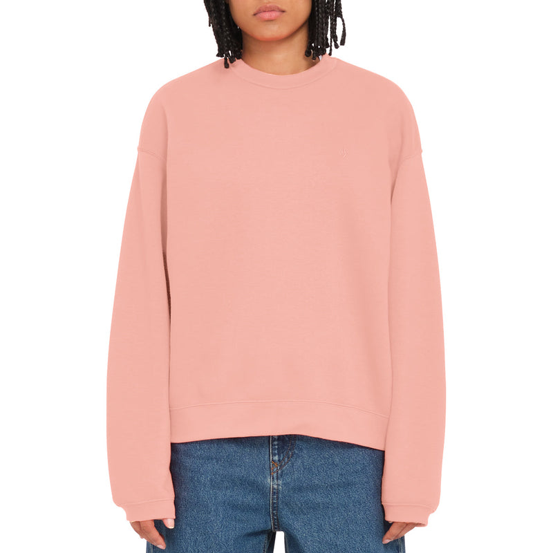 Load image into Gallery viewer, Volcom Women's Stone Heart Up Crew Pullover Sweatshirt 5

