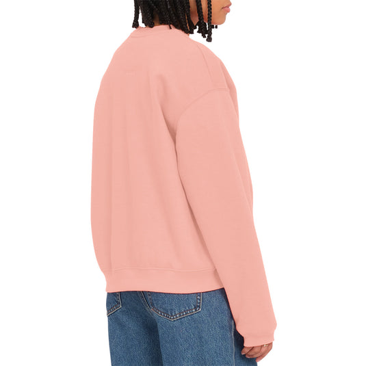 Volcom Women's Stone Heart Up Crew Pullover Sweatshirt 6