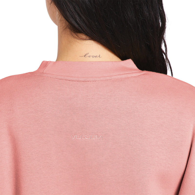 Load image into Gallery viewer, Volcom Women's Stone Heart Up Crew Pullover Sweatshirt 7
