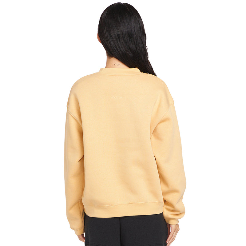 Load image into Gallery viewer, Volcom Women's Stone Heart Up Crew Pullover Sweatshirt 2

