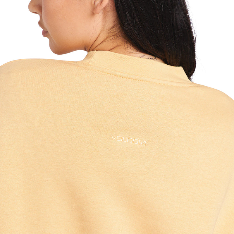 Load image into Gallery viewer, Volcom Women's Stone Heart Up Crew Pullover Sweatshirt 4
