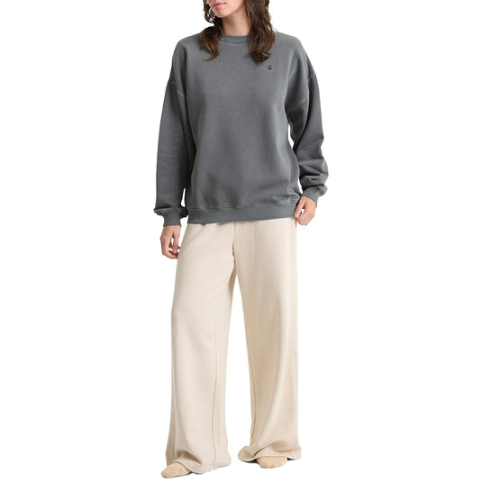 Volcom Women's Stone Soft Crew Neck Sweatshirt