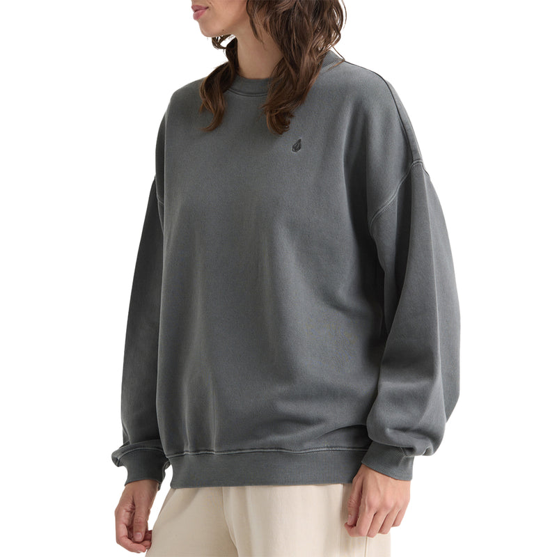 Load image into Gallery viewer, Volcom Women&#39;s Stone Soft Crew Neck Sweatshirt
