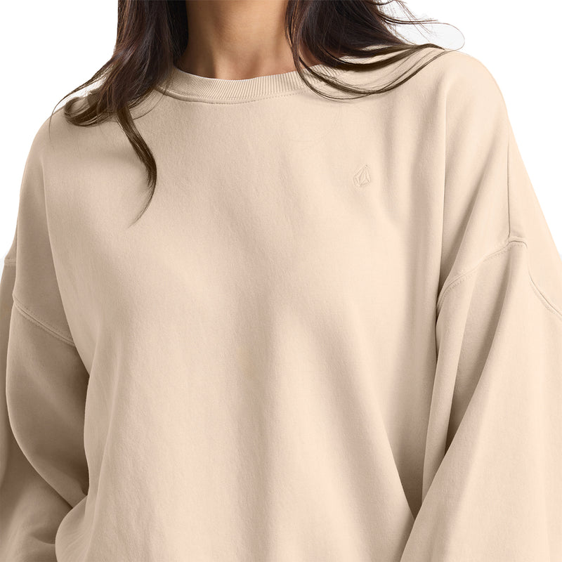 Load image into Gallery viewer, Volcom Women&#39;s Stone Soft Crew Neck Sweatshirt
