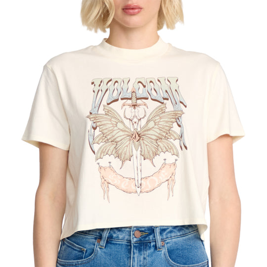 Volcom Women's Dial Crop T-Shirt
