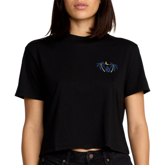 Volcom Women's Dial Crop T-Shirt